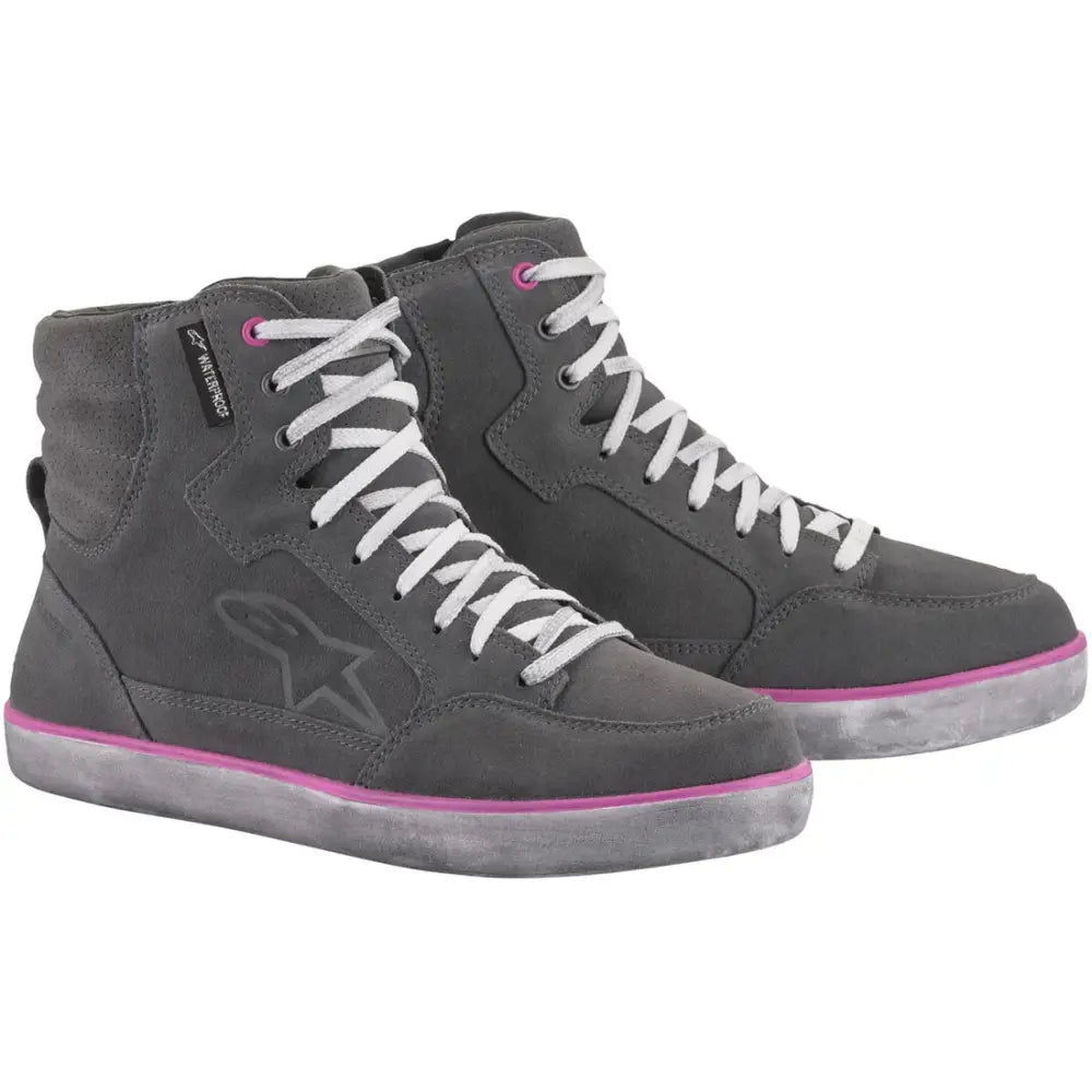 Botines de Mujer Alpinestars Stella J-6 WP Light Gray/Fuchsia