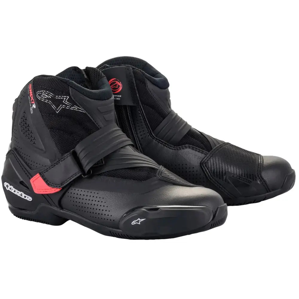 Botines de Mujer Alpinestars Stella SMX-1 R V2 Ventiladas Black/Diva Pink
