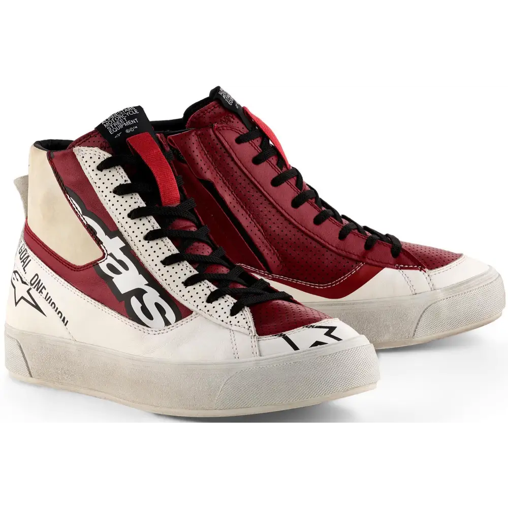 Botines de Mujer Alpinestars Stella Stated Flair White/Rio Red