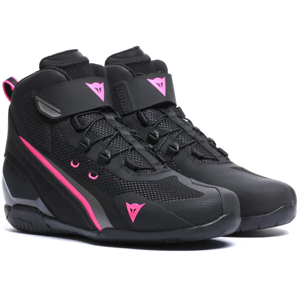 Botines de Mujer Dainese Herian Air Black/Fluo Pink