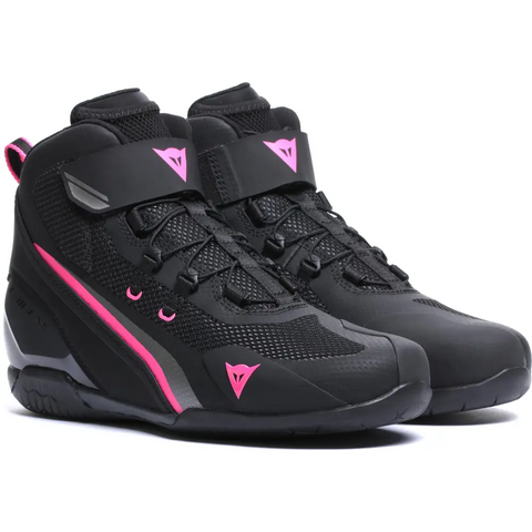 Botines de Mujer Dainese Herian Air Black/Fluo Pink
