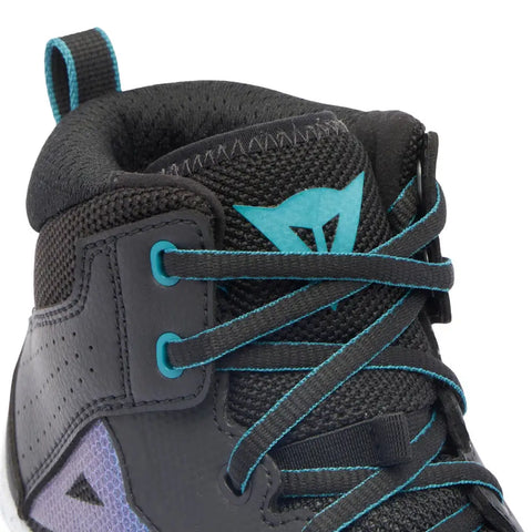 Botines de Mujer Dainese Suburb Air Black/White/Blue