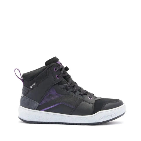 Botines de Mujer Dainese Suburb WP Black/White/Purple