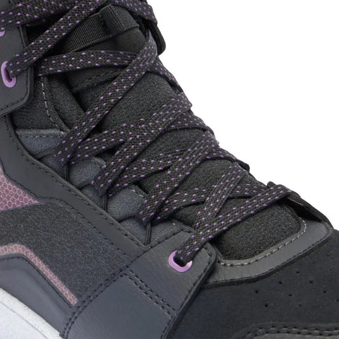 Botines de Mujer Dainese Suburb WP Black/White/Purple