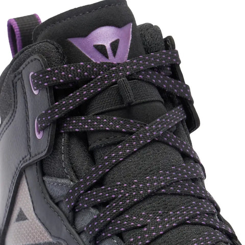 Botines de Mujer Dainese Suburb WP Black/White/Purple