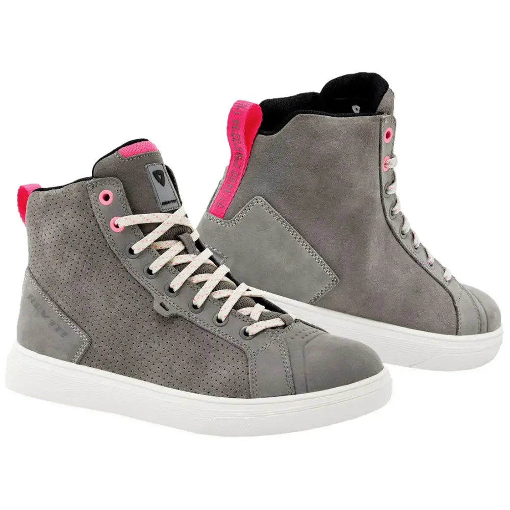 Botines de Mujer REV'IT! Arrow Light Gray/White