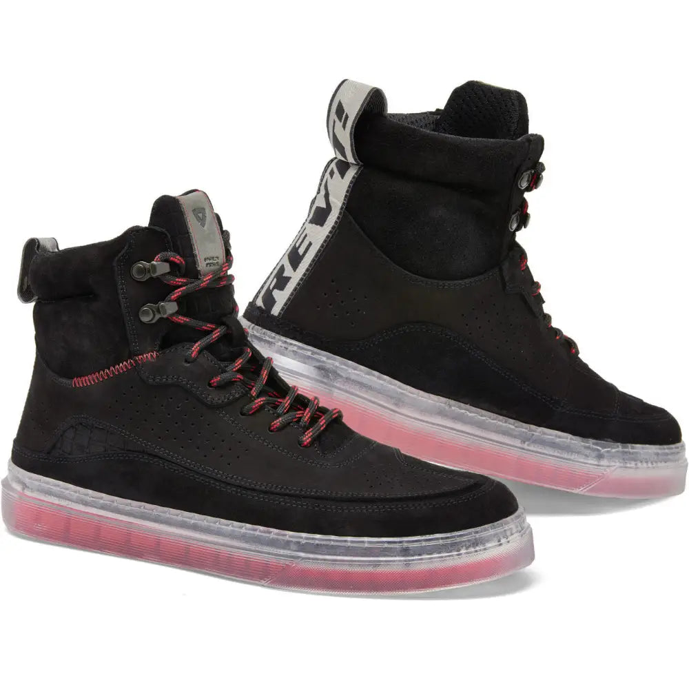 Botines REV'IT! Filter Black/Neón Red