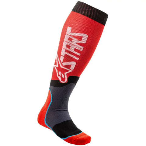 Calcetas Alpinestars MX Plus-2 Red/White