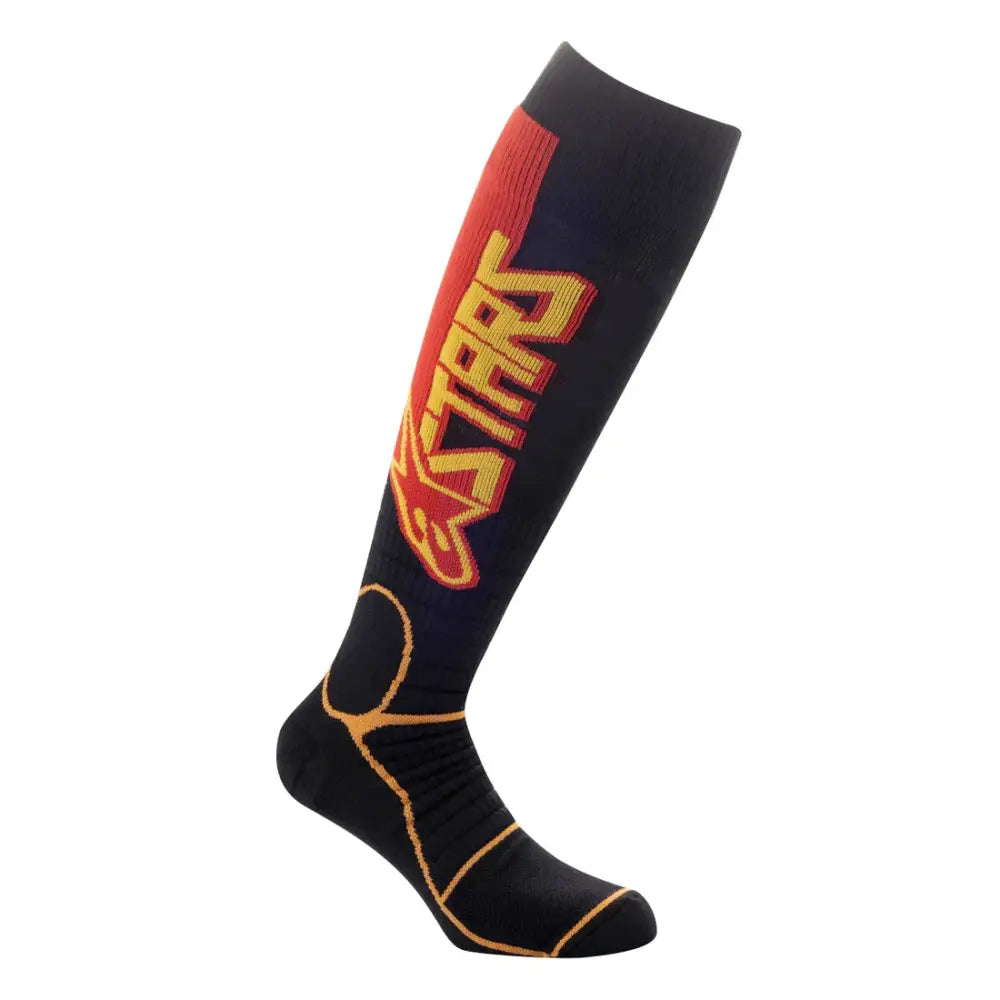 Calcetas Alpinestars MX Pro Black/Yellow/Tangerine