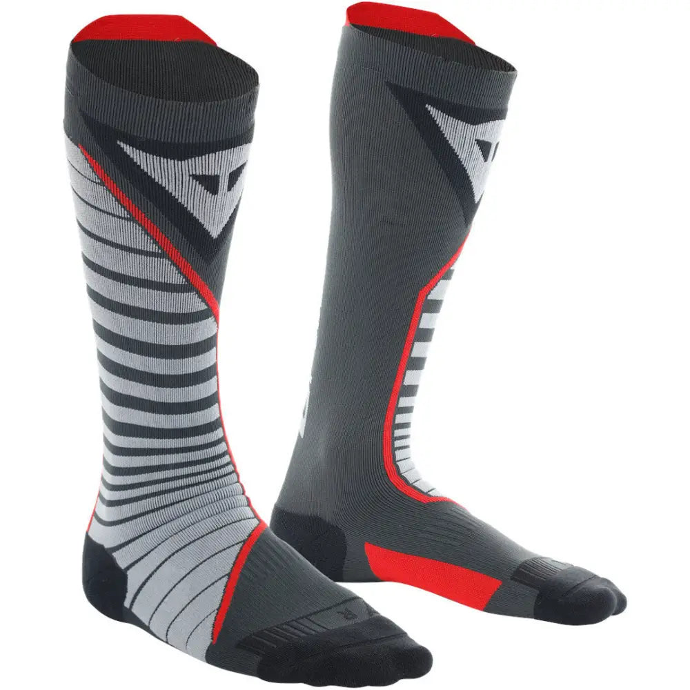 Calcetas Dainese Thermo Long Black/Red