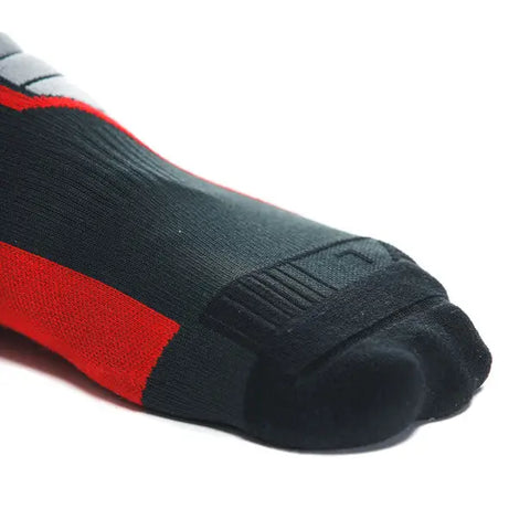 Calcetas Dainese Thermo Long Black/Red
