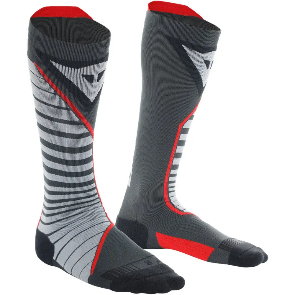 Calcetas Dainese Thermo Long Black/Red