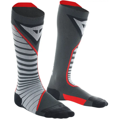 Calcetas Dainese Thermo Long Black/Red