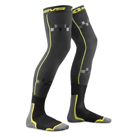 Calcetas EVS Fusion Black/Hi-Viz Yellow