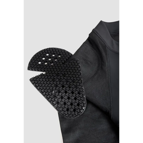 Camisa Base Layer Ultraligera Blindada Pando Moto Unisex Shell UH 03 AA, Black