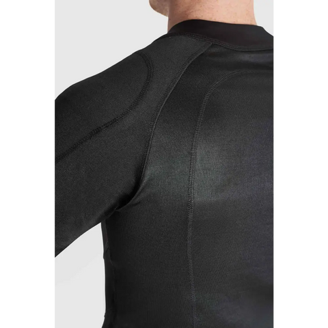 Camisa Base Layer Ultraligera Blindada Pando Moto Unisex Shell UH 03 AA, Black