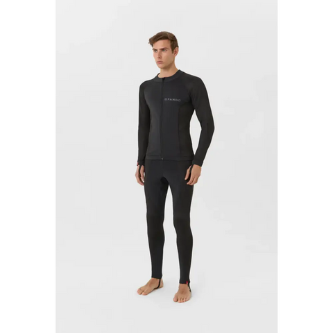 Camisa Base Layer Ultraligera Blindada Pando Moto Unisex Shell UH 03 AA, Black