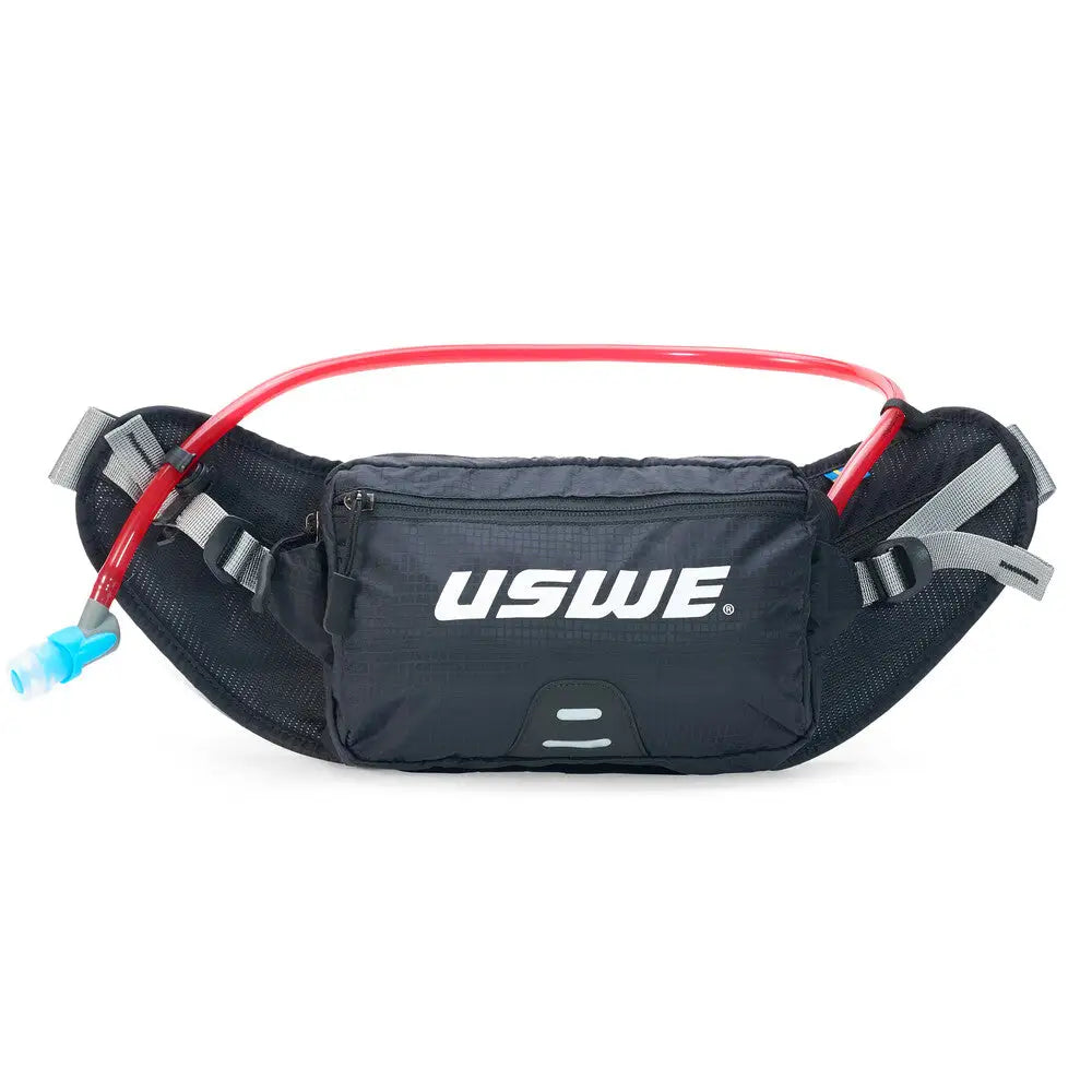 Cangurera USWE Zulo 2 con Bolsa de Hidratación de 1.0 L Elite PNP Black