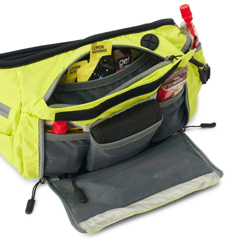 Cangurera USWE Zulo 6 con Bolsa de Hidratación de 1.5L PNP Crazy Yellow