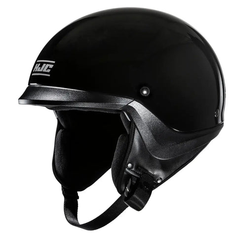 Casco Abierto HJC C20 Solid Metal Black