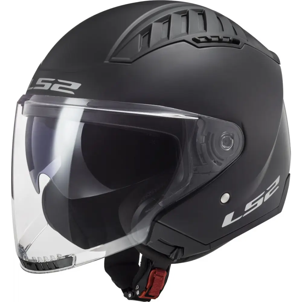 Casco Abierto LS2 OF600 Copter II Solid Black Matt
