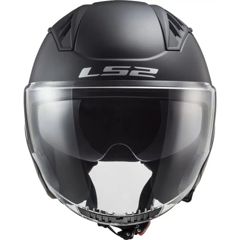 Casco Abierto LS2 OF600 Copter II Solid Black Matt