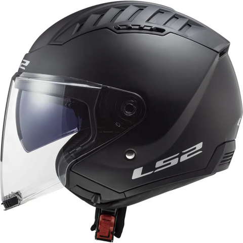 Casco Abierto LS2 OF600 Copter II Solid Black Matt