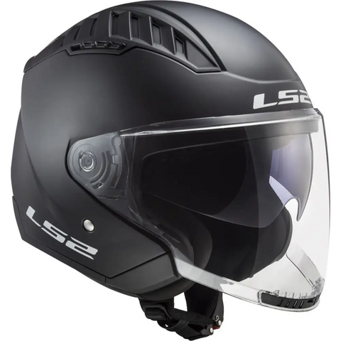 Casco Abierto LS2 OF600 Copter II Solid Black Matt