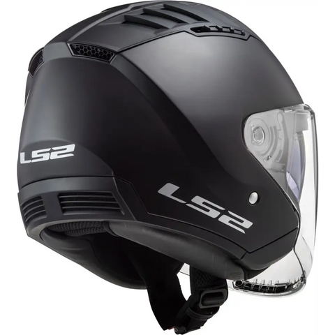 Casco Abierto LS2 OF600 Copter II Solid Black Matt