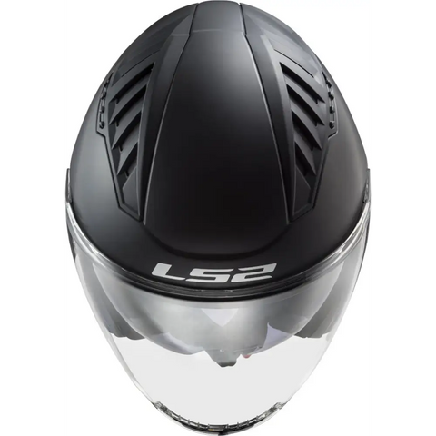 Casco Abierto LS2 OF600 Copter II Solid Black Matt