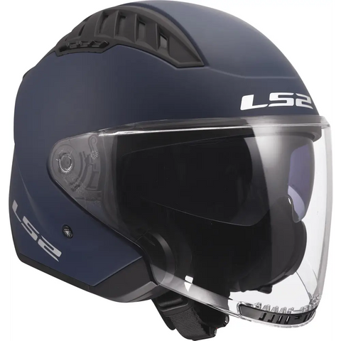 Casco Abierto LS2 OF600 Copter II Solid Dark Blue Matt