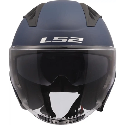 Casco Abierto LS2 OF600 Copter II Solid Dark Blue Matt
