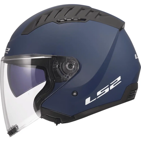 Casco Abierto LS2 OF600 Copter II Solid Dark Blue Matt