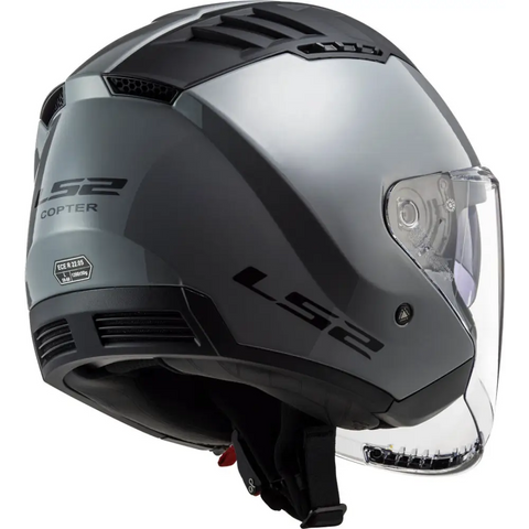 Casco Abierto LS2 OF600 Copter II Solid Grey