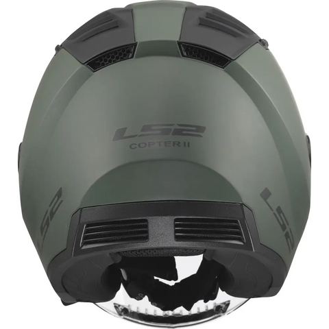 Casco Abierto LS2 OF600 Copter II Solid Military
