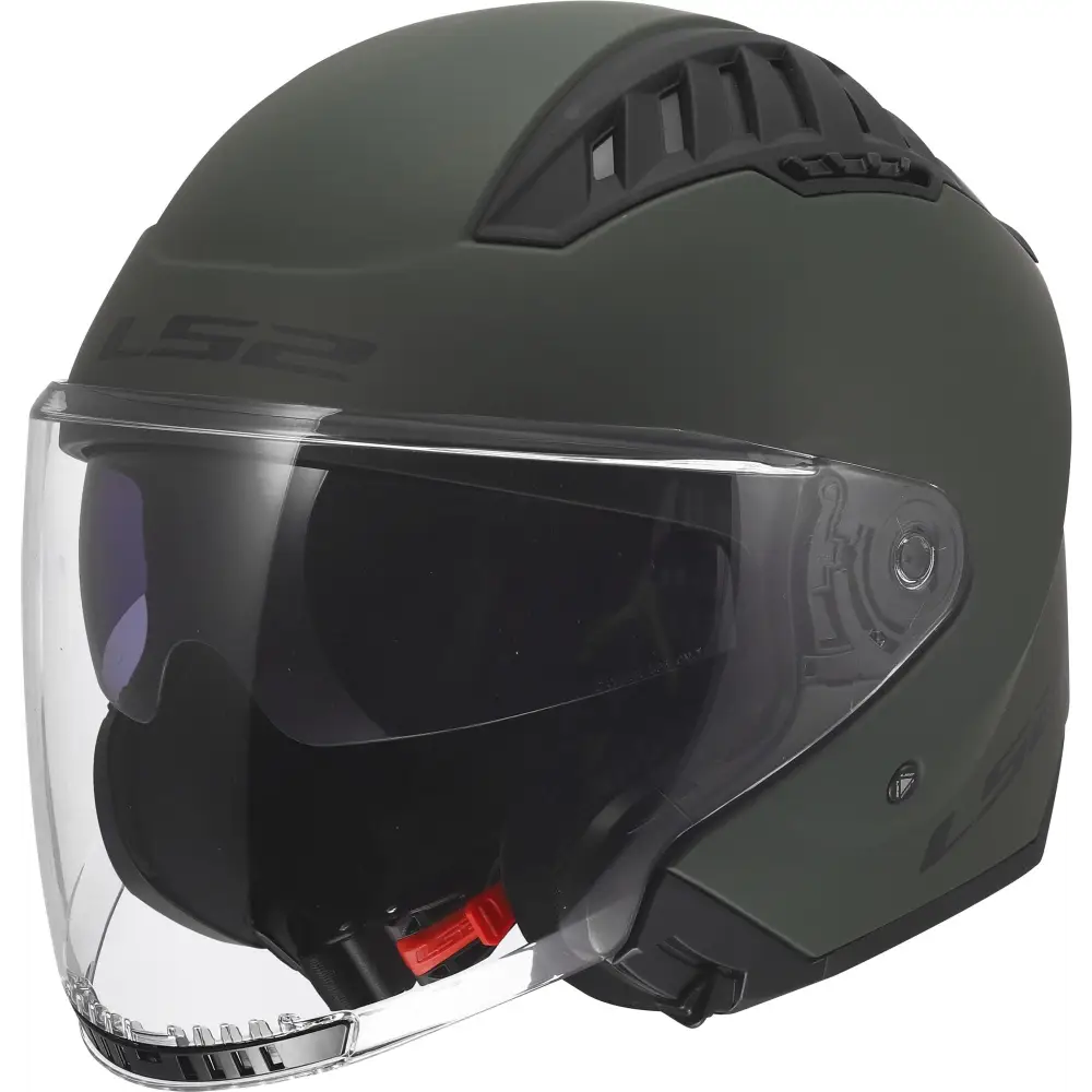 Casco Abierto LS2 OF600 Copter II Solid Military