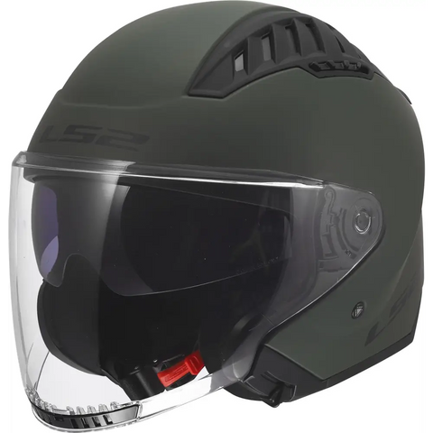 Casco Abierto LS2 OF600 Copter II Solid Military
