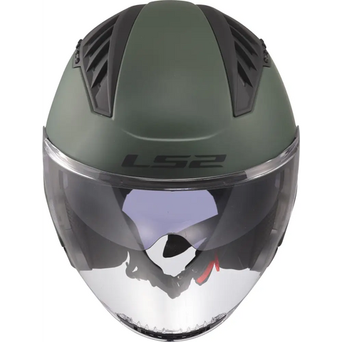 Casco Abierto LS2 OF600 Copter II Solid Military