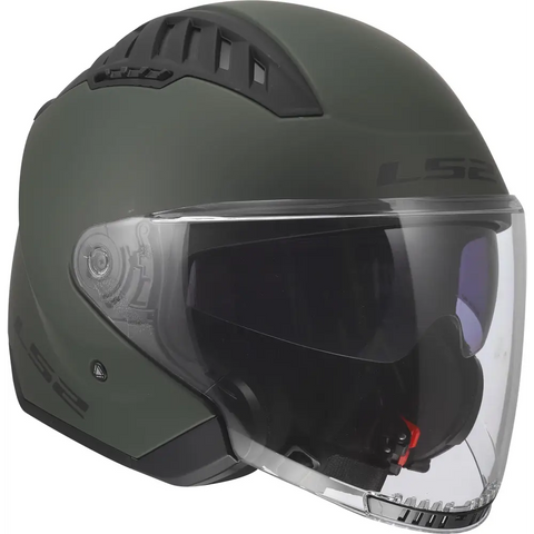 Casco Abierto LS2 OF600 Copter II Solid Military