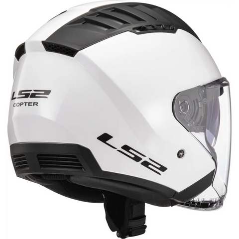 Casco Abierto LS2 OF600 Copter II Solid White