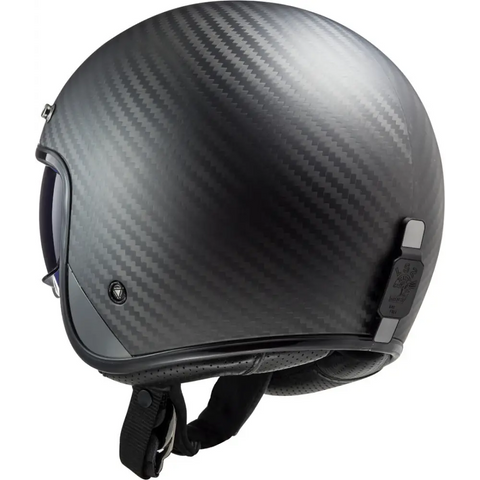 Casco Abierto LS2 OF601 Bob II Carbon Matt Black