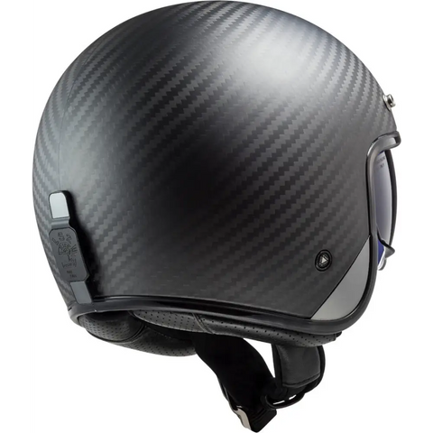 Casco Abierto LS2 OF601 Bob II Carbon Matt Black