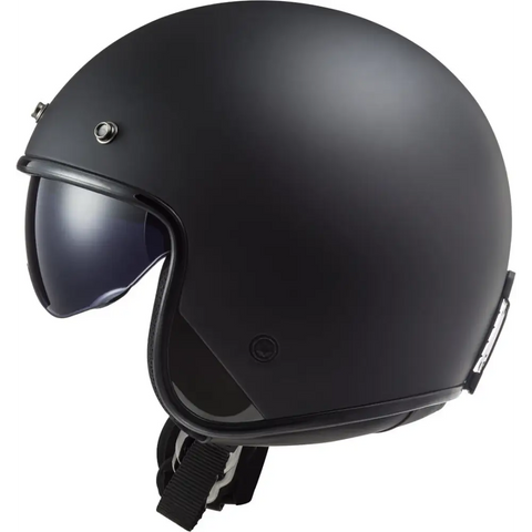 Casco Abierto LS2 OF601 Bob II Solid Matt Black