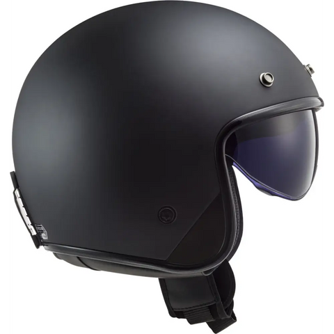 Casco Abierto LS2 OF601 Bob II Solid Matt Black