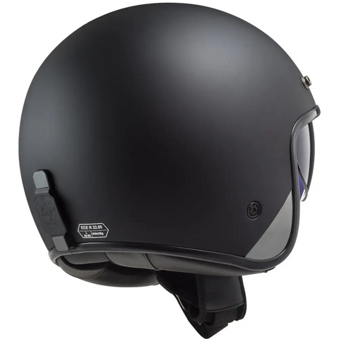 Casco Abierto LS2 OF601 Bob II Solid Matt Black