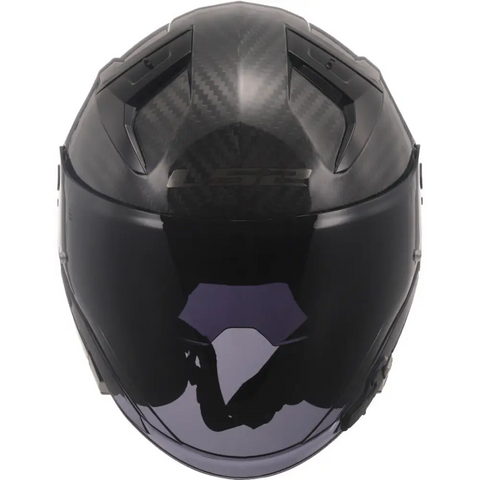 Casco Abierto LS2 OF603 Infinity II Carbon Black Matt