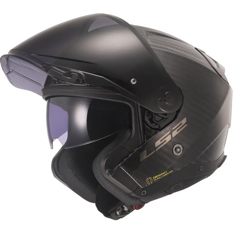Casco Abierto LS2 OF603 Infinity II Carbon Black Matt