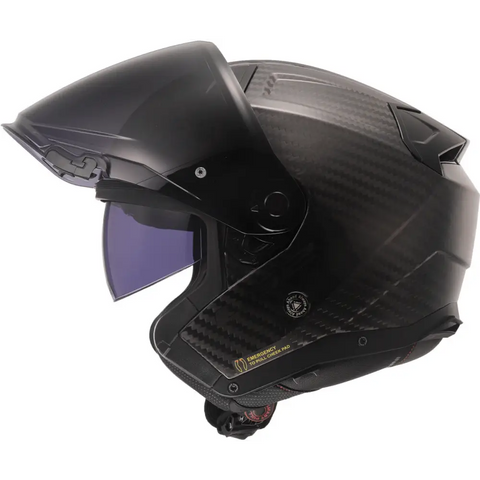 Casco Abierto LS2 OF603 Infinity II Carbon Black Matt