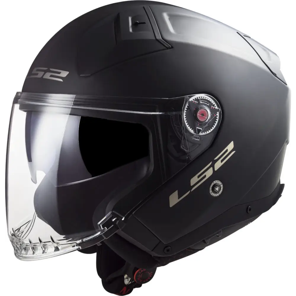 Casco Abierto LS2 OF603 Infinity II Solid Matt Black