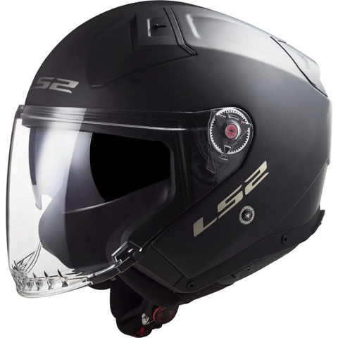 Casco Abierto LS2 OF603 Infinity II Solid Matt Black